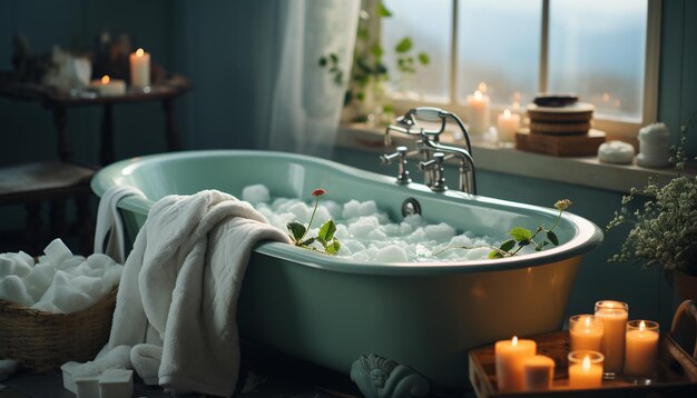 Relaks w domowym zaciszu: jak stworzyć idealną strefę kąpieli